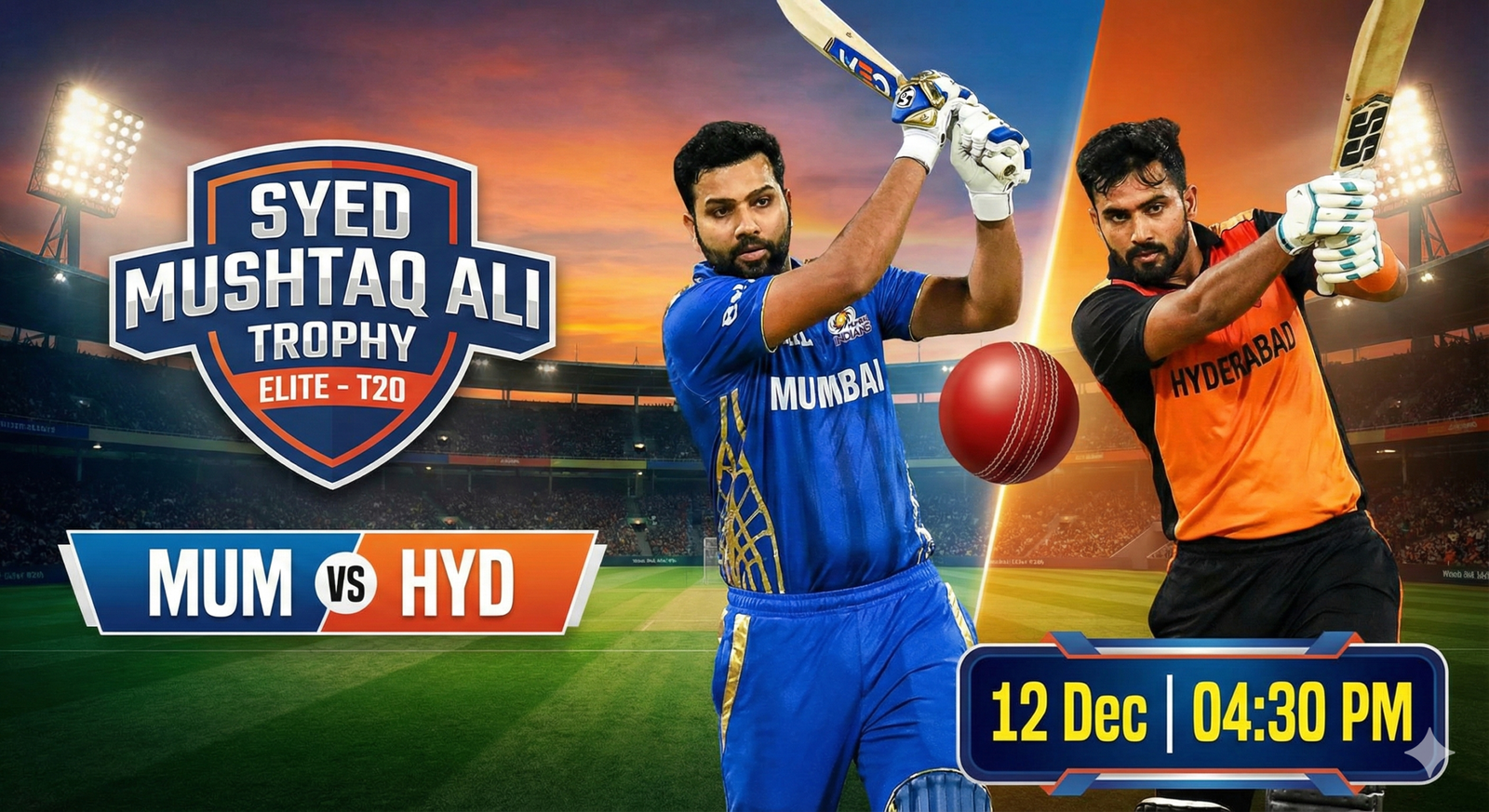 MUM vs HYD Dream11 Team Prediction Today | Best Dream 11 Picks, Fantasy Tips & Match Preview