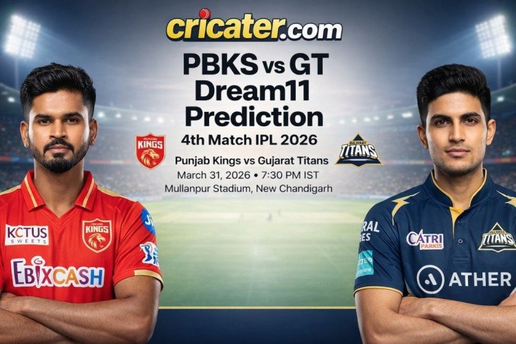 PBKS vs GT Dream11 Prediction Today Match 4 IPL 2026: 100% Winning Fantasy Team, Playing XI & Pitch Report